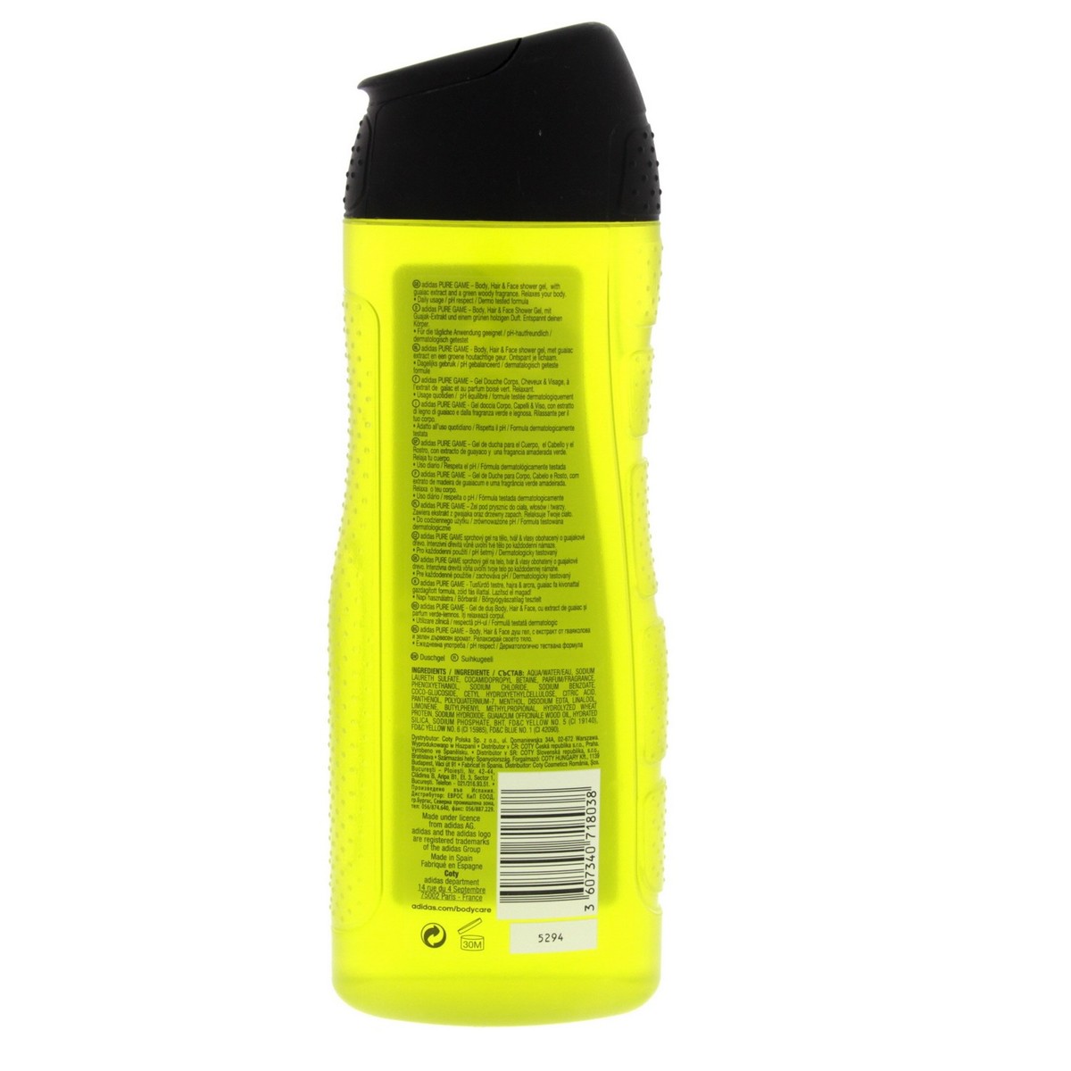 Adidas Pure Game Shower Gel 400ml